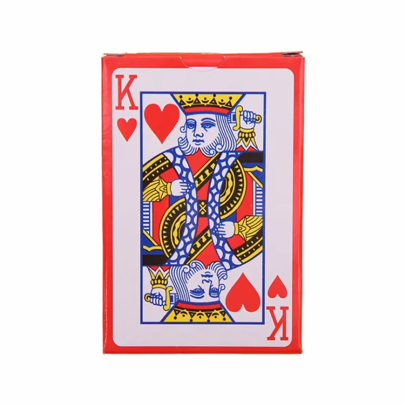 100% Solitaire Waterproof Playing Card Plastic Game Solitaire Poker Game Board Game 56*86Mm