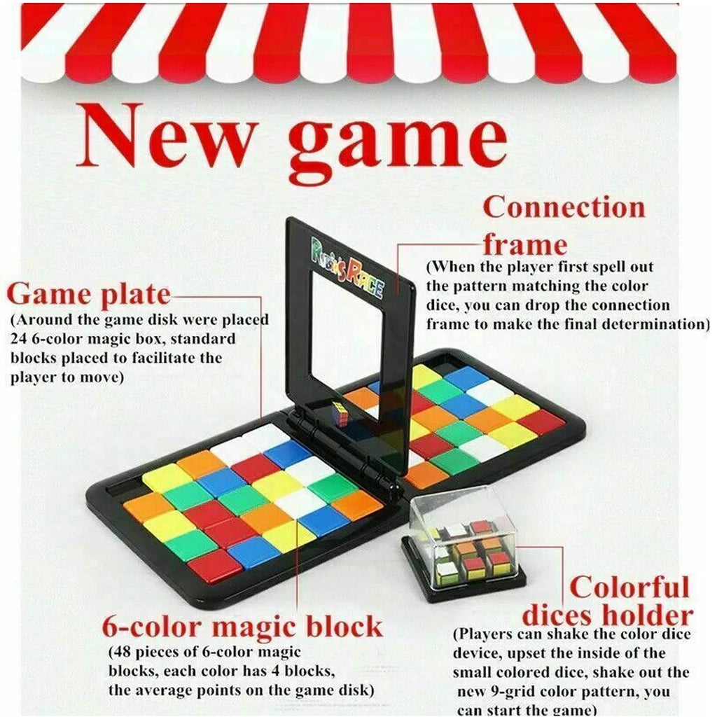 Shake and Slide Block Board Games, Plastic Black, 60 Count