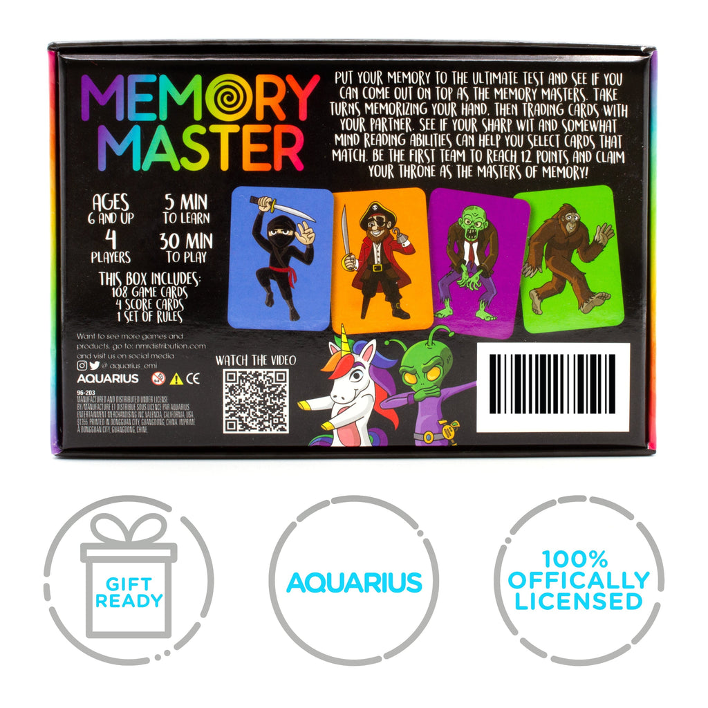 Memory Master Card Game
